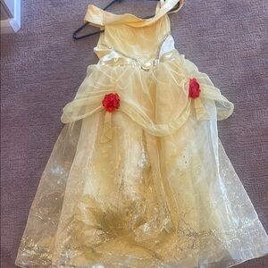 Elegant Yellow Princess Costume for Kids